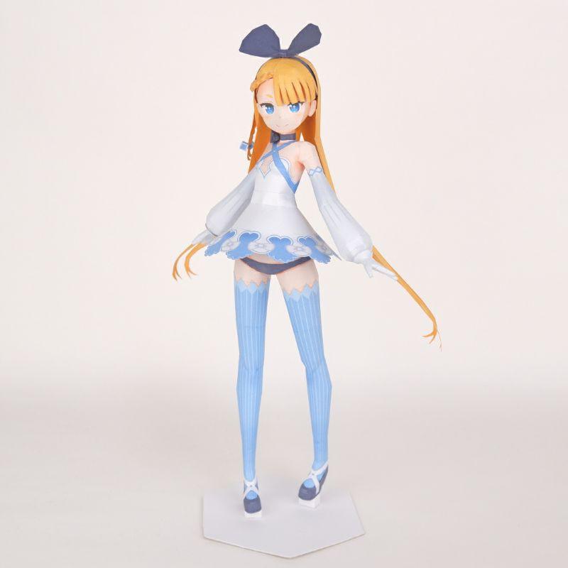 Mô hình giấy anime girl Anime VTuber Alicia Solid