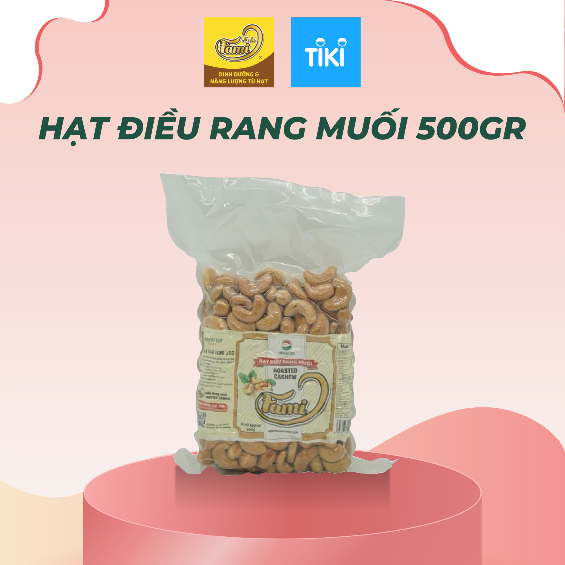 Hạnh Nhân Rang Sấy Bịch Ck Fami (500g)