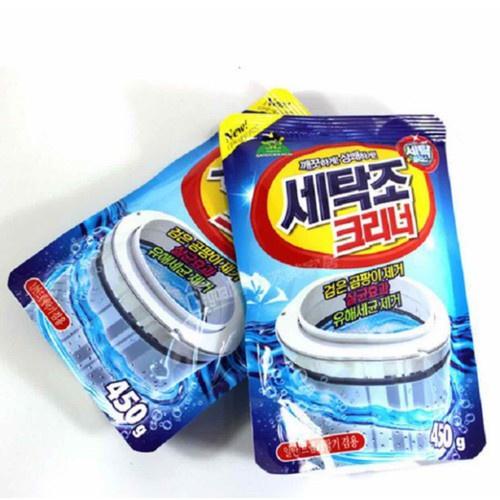 Bột vệ sinh tẩy lồng máy giặt hàn quốc 450gr