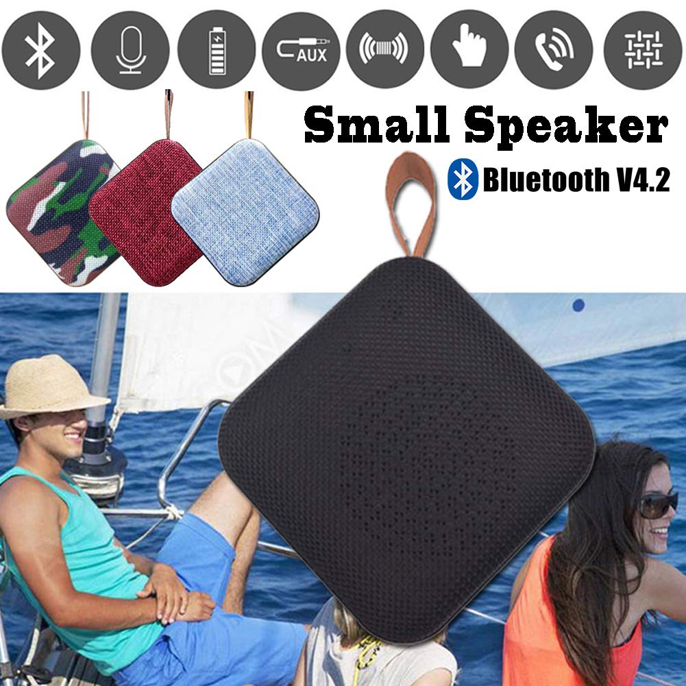 Loa Bluetooth T5 Loa Mini  không dây T5 Bluetooth speaker Version 5.0 , tiện lợi di động,   hỗ trợ khe thẻ nhớ