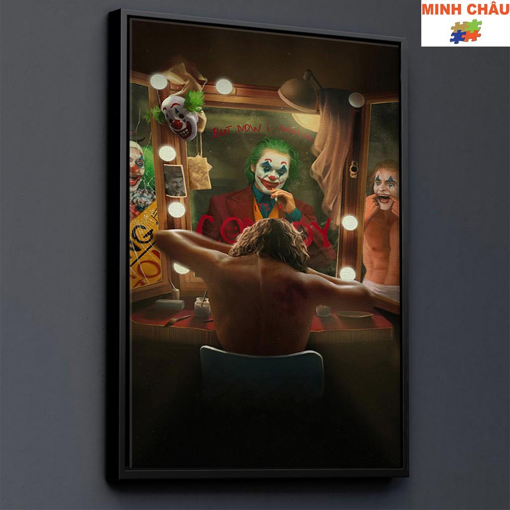 Tranh Canvas | Tranh treo tường trang trí SIÊU ANH HÙNG - THE JOKER 8