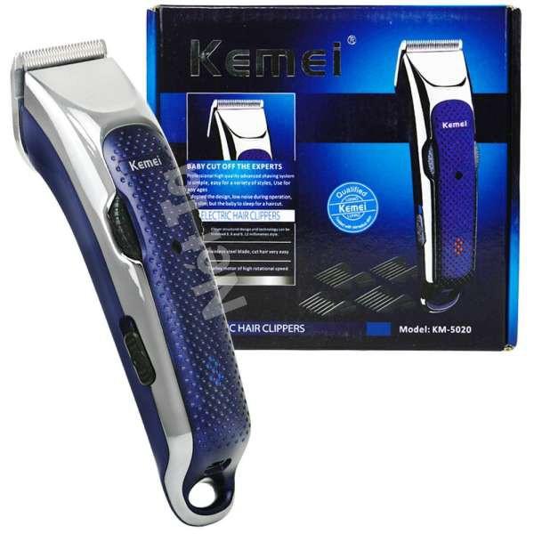 Tông đơ cắt tóc dành cho gia đình và salon Kemei KM-5020 có thể điều chỉnh lưỡi cắt có 2 mức tốc độ, cắt tóc trẻ em và người lớn đều được