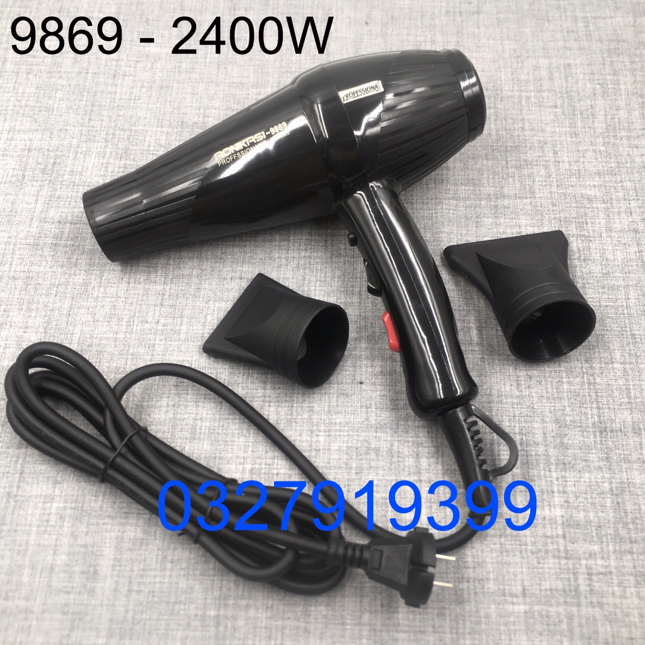 Máy sấy tóc cao cấp AONIKASI 9869 2400W- sấy chuyên nghiệp