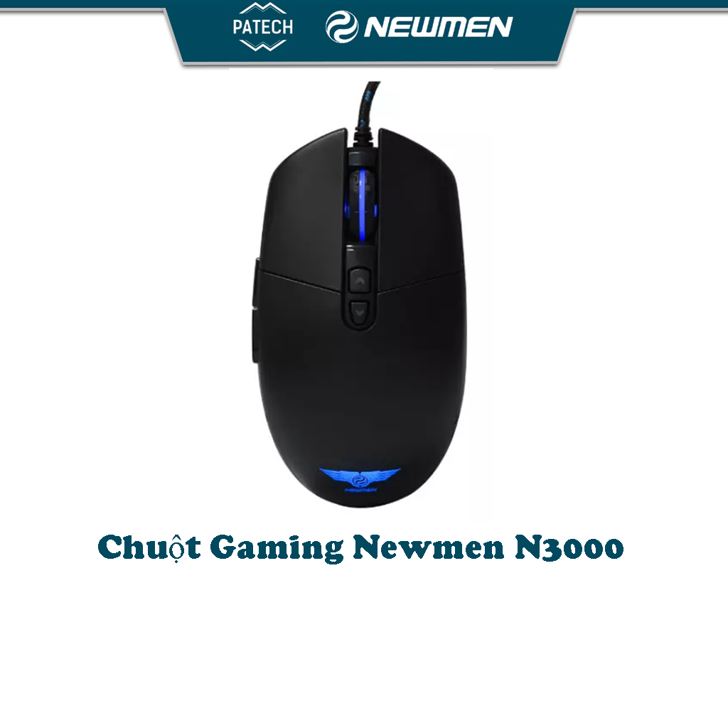 Chuột máy tính có dây Gaming Newmen N3000 - Hàng Chính Hãng