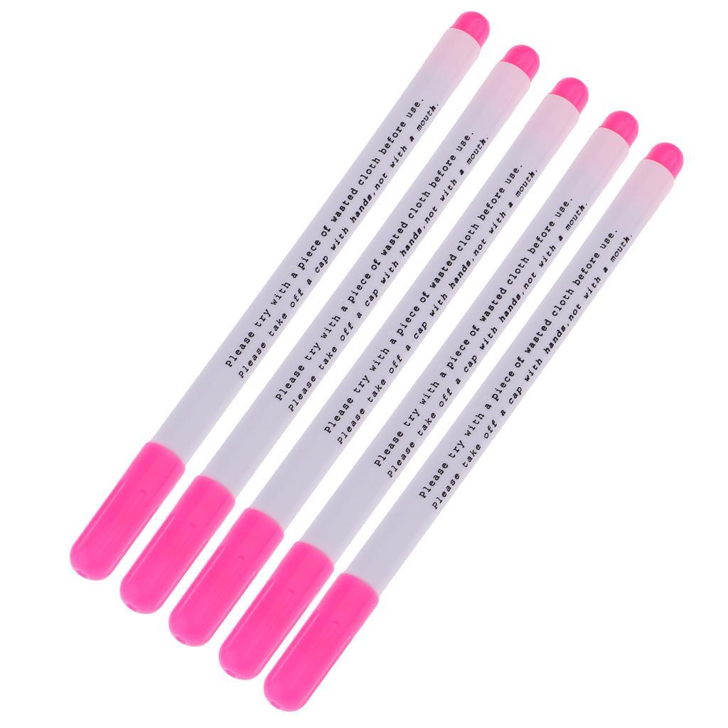 10Pcs Water Erasable Fabric Marker Marking Pen for Dressmaking Embroidery Crafts