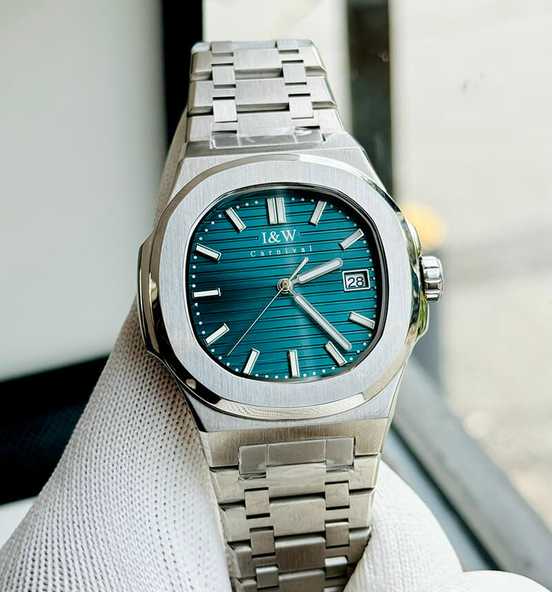Đồng hồ nam chính hãng IW Carnival IW721G-14,kính sapphire,chống xước,chống nước 50m,Bh 24 tháng,máy cơ (automatic)