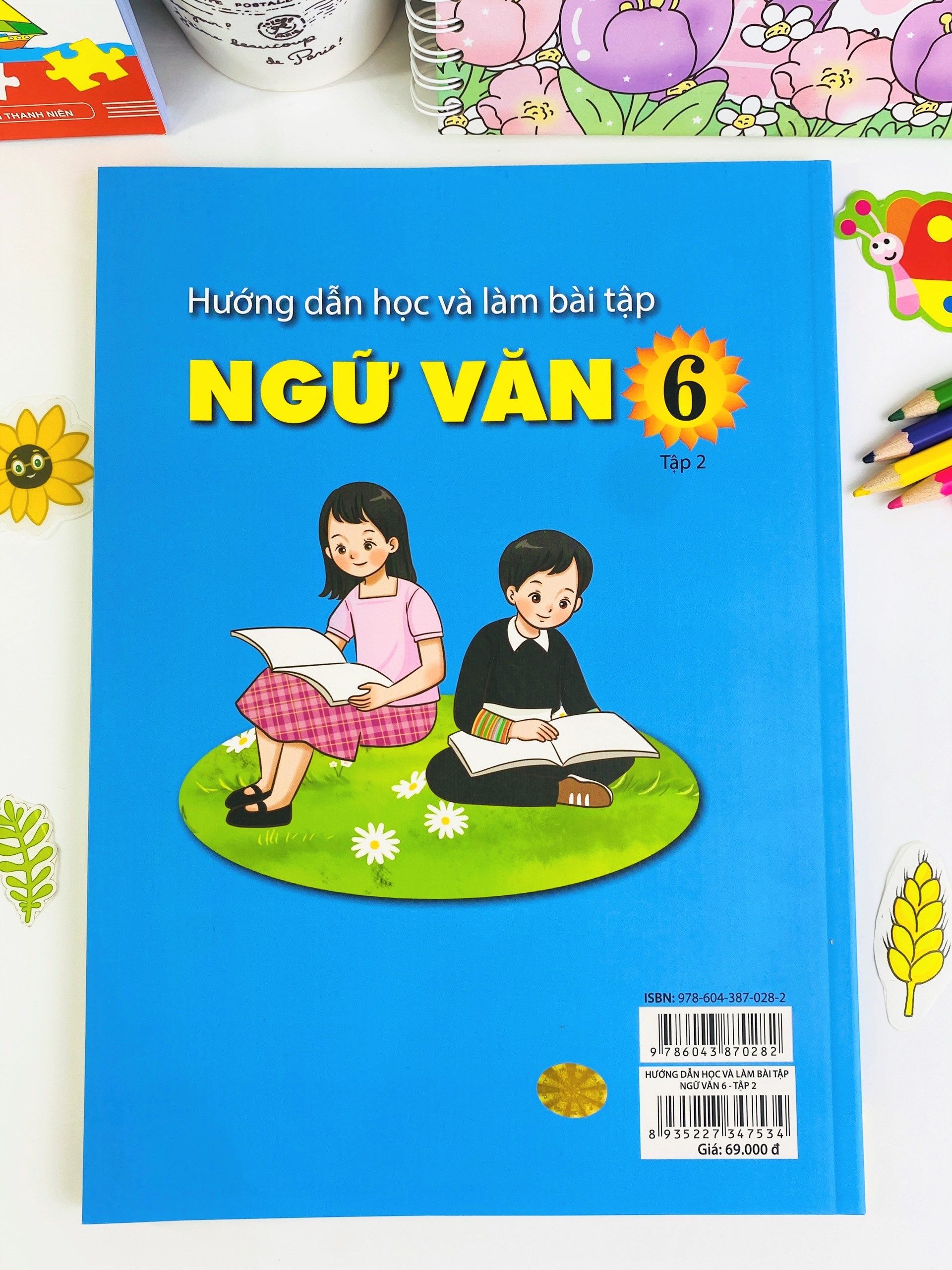 Sách - Combo 2 cuốn Hướng Dẫn Học Và Làm Bài Tập Ngữ Văn 6 - Theo Chương Trình GDPT mới Kết Nối - ndbooks