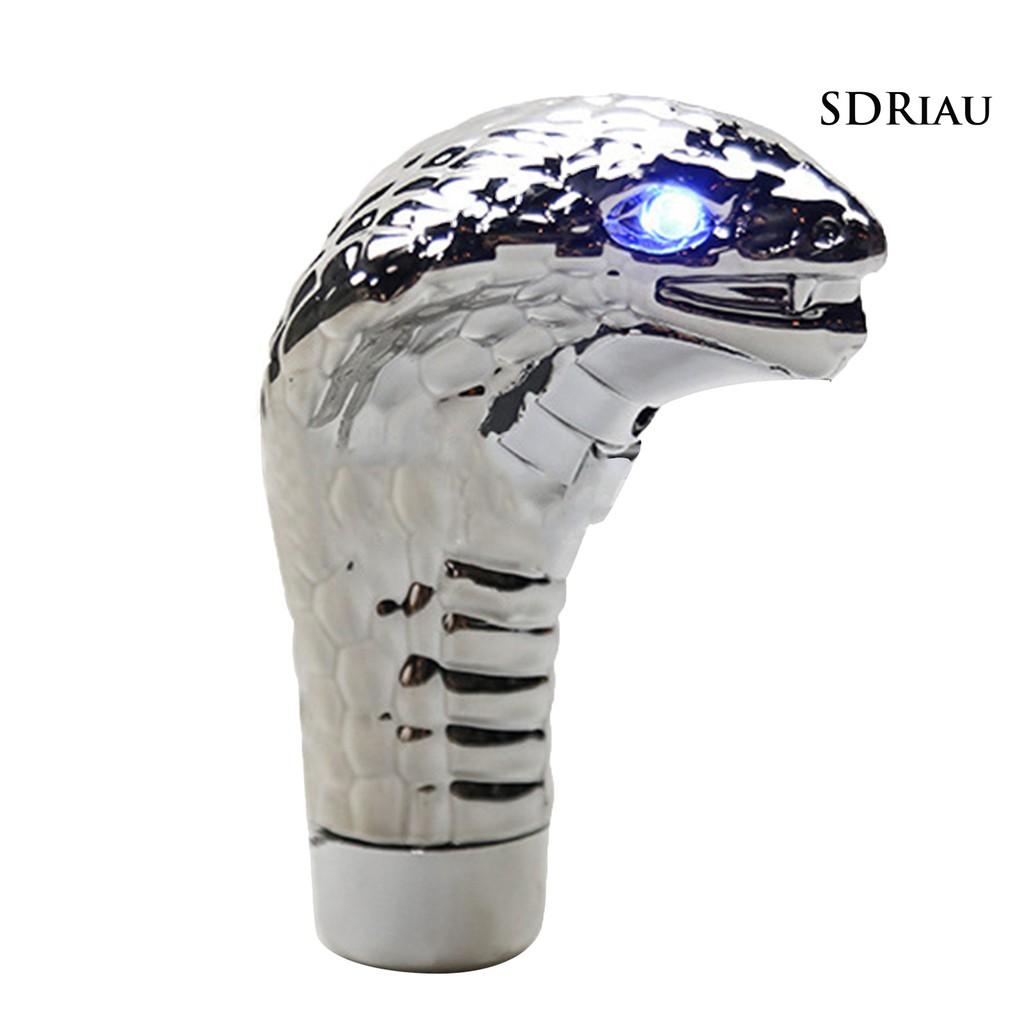 Đầu Cần Số Xe Hơi Hình Rắn Độc Đáo Kèm Đèn Led Tiện Dụng