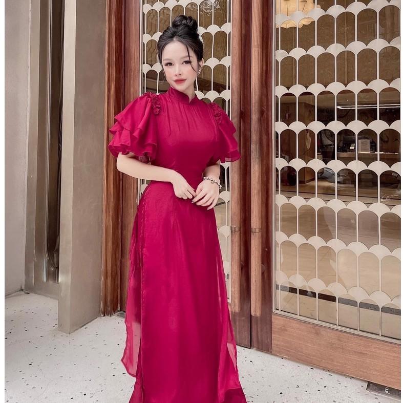 Áo Dài Đi Chơi LABELLE Nhiều Màu TKCC124