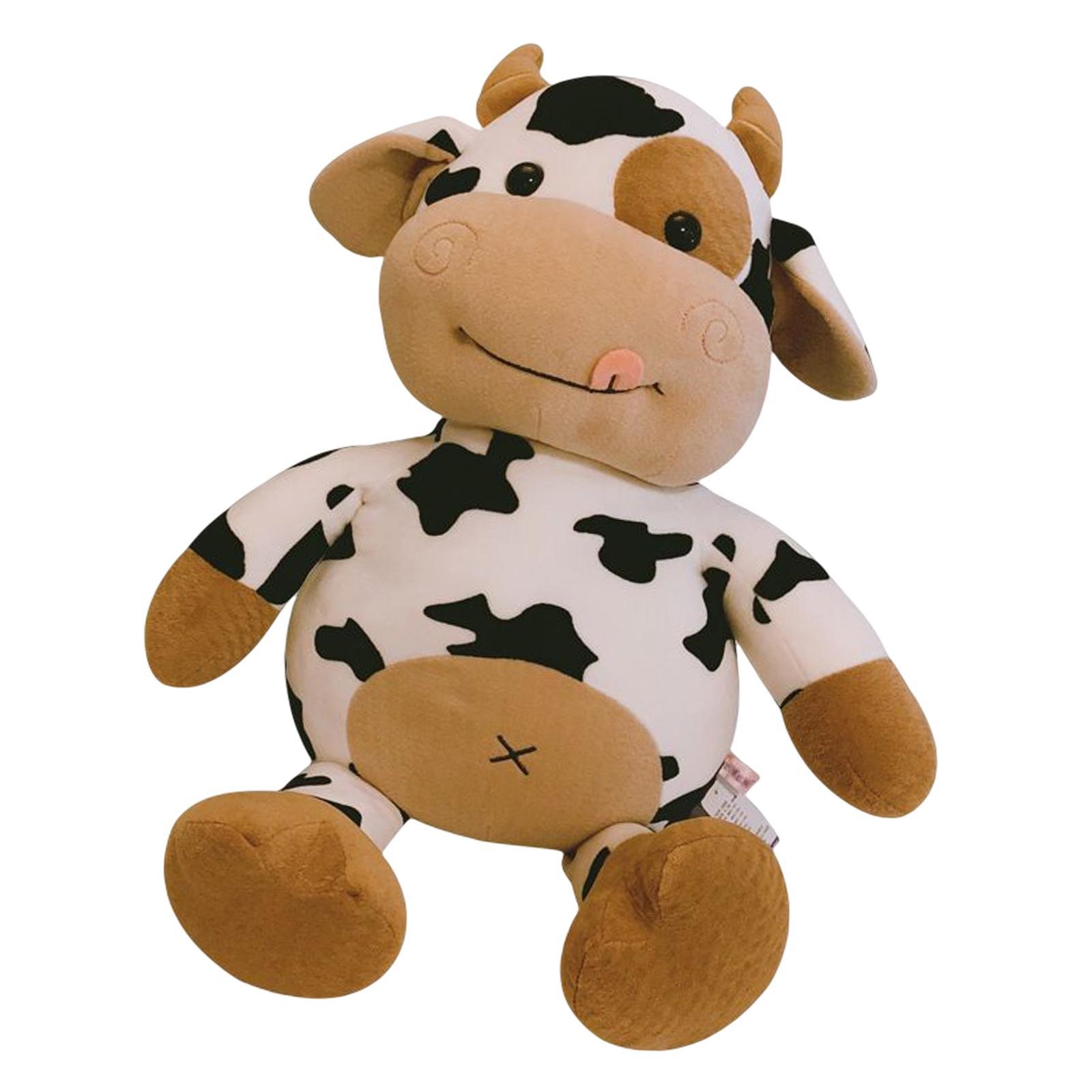 Plush Cow Toy Lovely Lifelike Soft for Home Decoration Birthday Gifts Girls