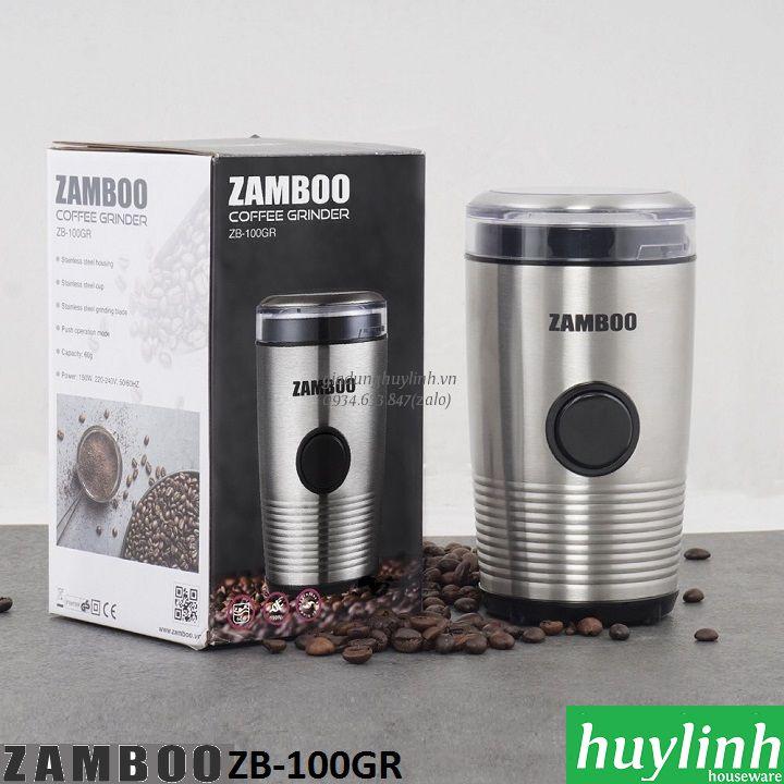 Máy pha cà phê Zamboo ZB-90 PRO - Tặng máy xay 100GR - Hàng chính hãng