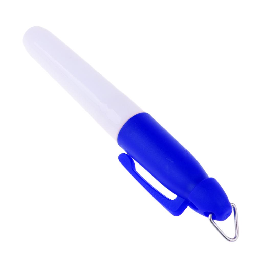 2xUniversal Golf Ball Line Marker Pen Drawing Golf Training Accessories Blue