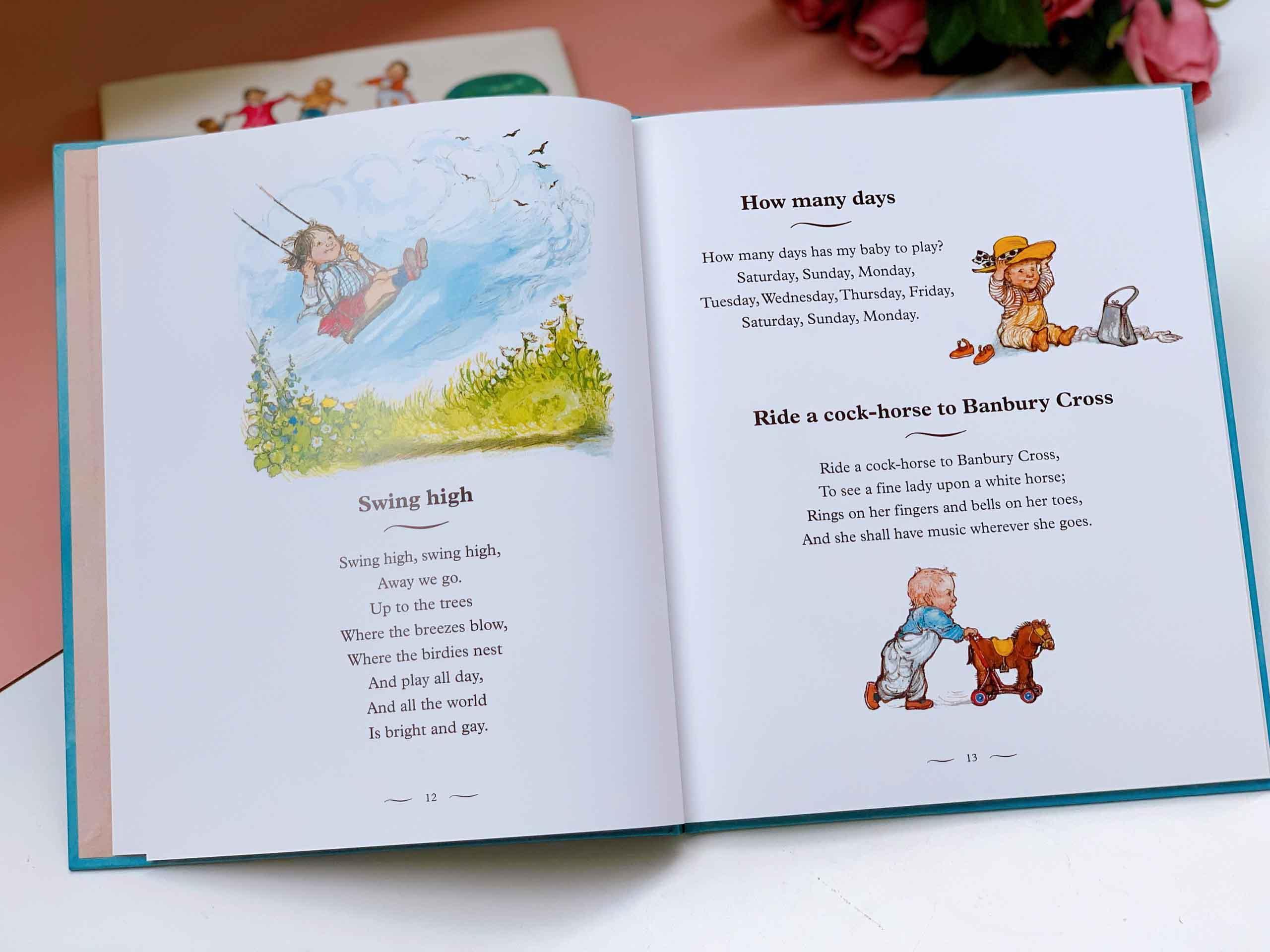 Round and Round the Garden: A First Book of Nursery Rhymes