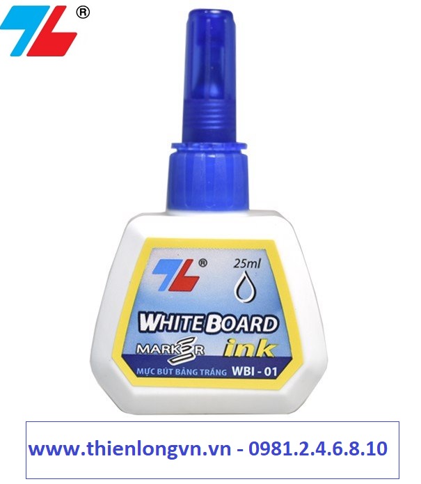 Mực bút lông bảng Thiên Long WBI-01 mực xanh