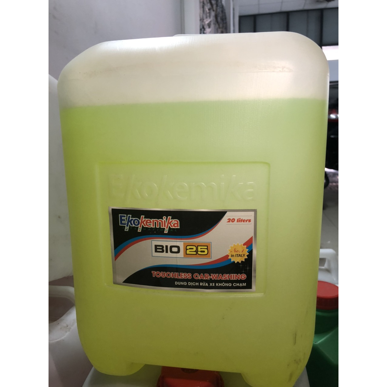 dung dịch rửa xe bio 25-20L