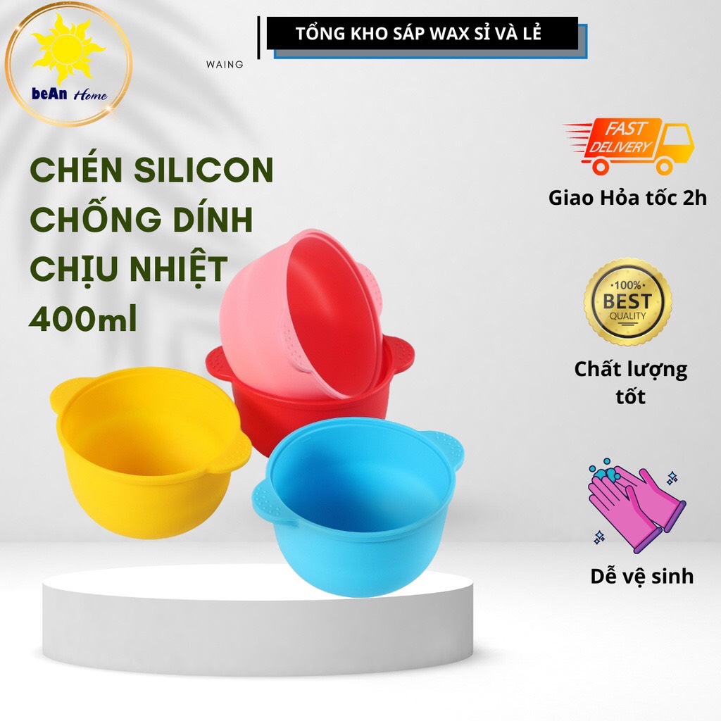 Chén nấu sáp wax lông silicon