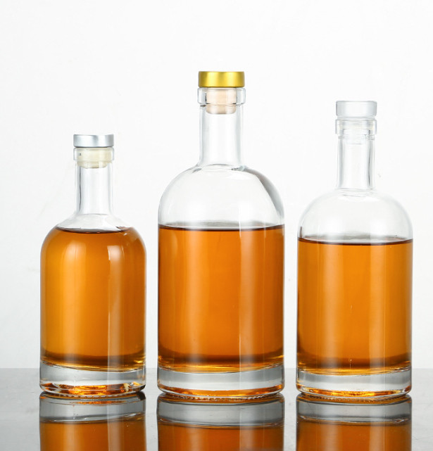 Bình Thủy Tinh Tròn Bầu Sang Trọng 500ml , 750ml | Tùy Chọn Dung Tích