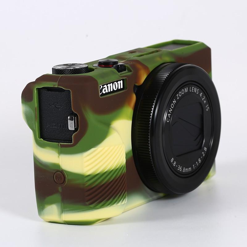 Mới Ốp Silicon Bảo Vệ Máy Ảnh Canon PowerShot G7X3 G7X Mark iii G7Xiii G7XM3