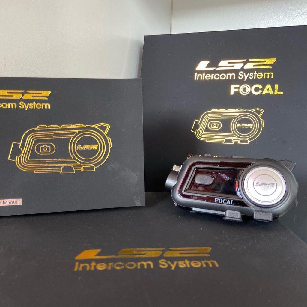 Tai Nghe LS2 FOCAL Bluetooth Gắn Mũ Bảo Hiểm Tích Hợp Camera - GARA20