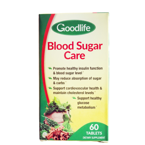 (hộp 60 viên) BLOOD SUGAR CARE Goodlife Giúp chuyển hóa đường huyết, hỗ trợ cải thiện chỉ số đường huyết