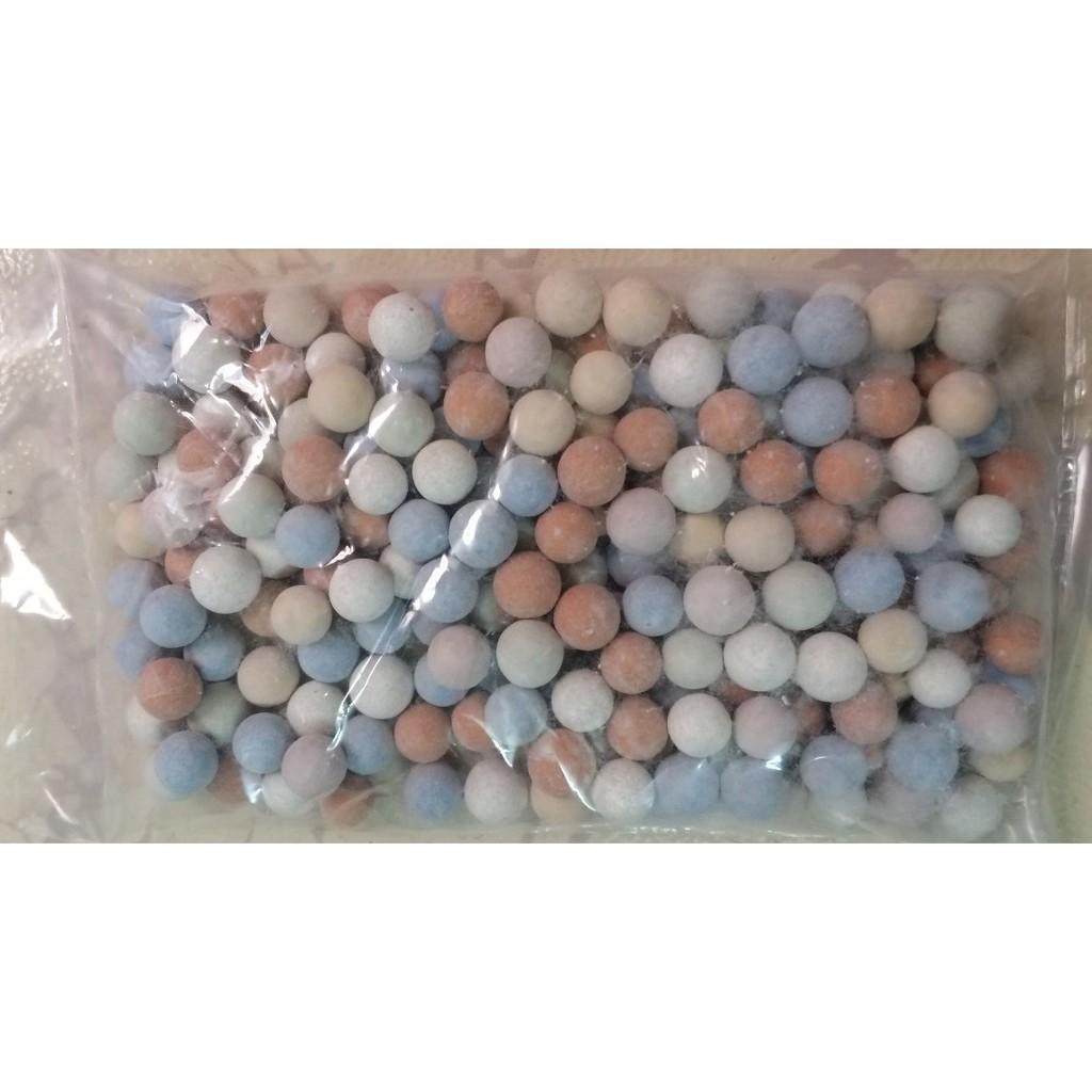 Gói 200 gram Khoáng viên đủ màu dành cho tép cảnh, cá cảnh trong hồ thủy sinh