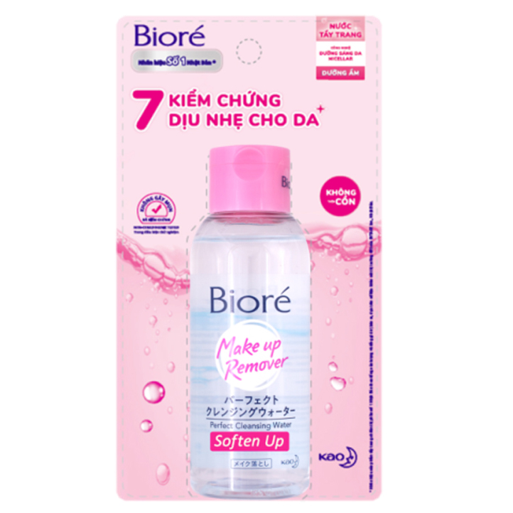 Nước Tẩy Trang Dưỡng Ẩm Hoàn Hảo Biore Makeup Remover Perfect Cleansing Water (90ml)