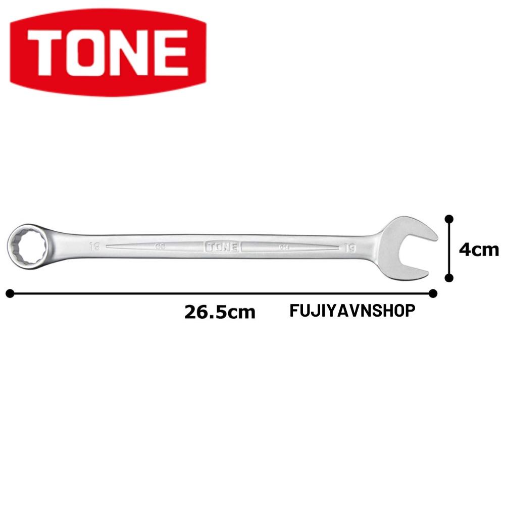 Cờ lê kết hợp Tone HPCS-19 (19x19mm)