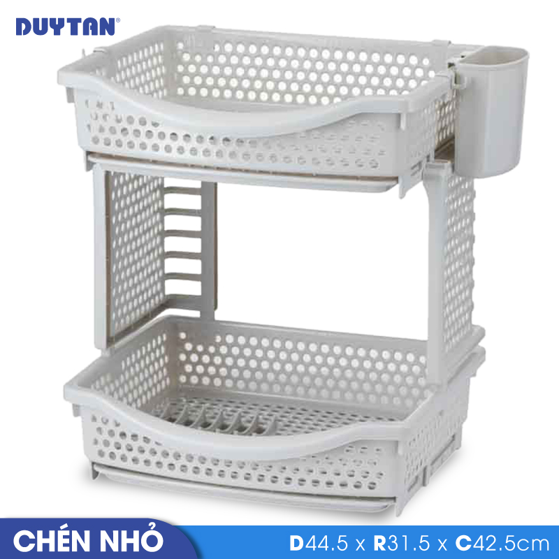 Kệ chén nhỏ nhựa Duy Tân (44.5 x 31.5 x 42.5 cm) - 11456 - Giao màu ngẫu nhiên - Hàng chính hãng