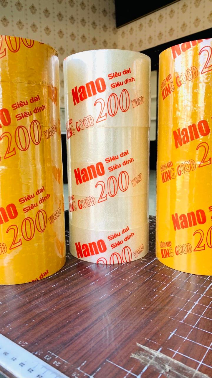 Cuộn băng keo Nano siêu dính , siêu dai gói hàng loại 200 yard ( nano loại tốt ) GAR D333