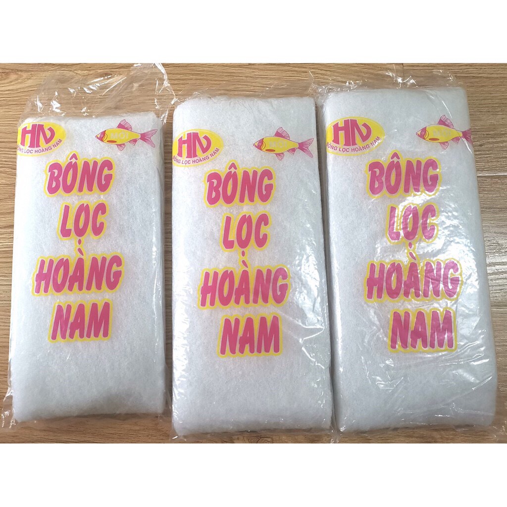 10 tấm bông lọc trắng dành cho máy lọc bể cá