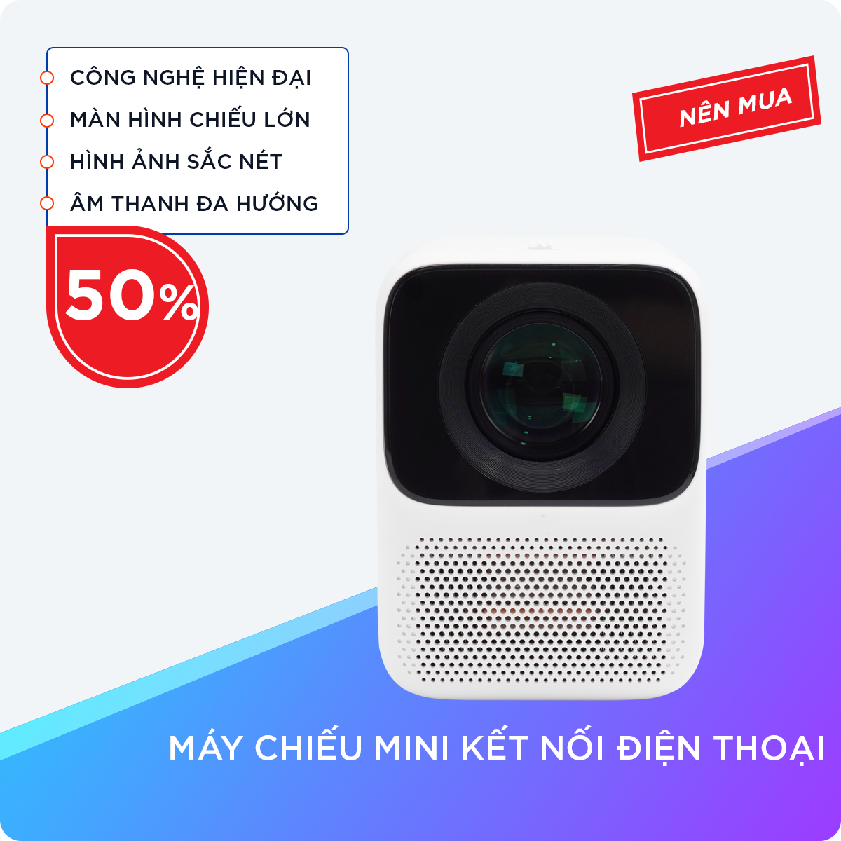 Máy Chiếu T2 Max FullHD 1080P Với Công Nghệ Chiếu LCD Bộ Nhớ Thẻ Nhớ 16GB Kết Nối Với Điện Thoại Tiện Lợi (Đi Kèm Bộ Nguồn Và Điều Khiển Từ Xa)