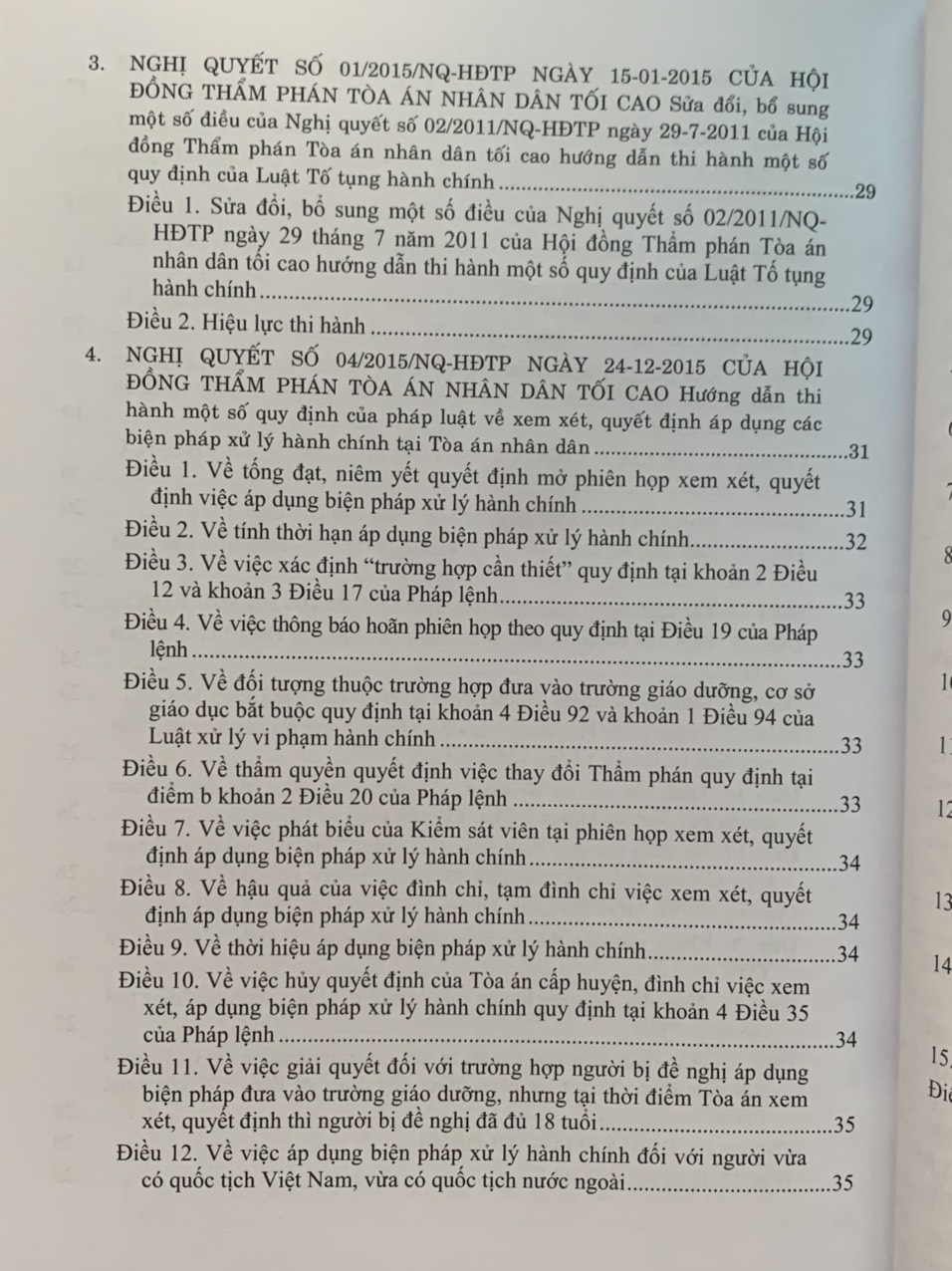 Hệ Thống Các Nghị Quyết Của Hội Đồng Thẩm Phán Tòa Án Nhân Dân Tối Cao Về Hành Chính, Kinh Tế, Thương Mại Và Hôn Nhân Gia Đình Từ Năm 2000 Đến 2023 