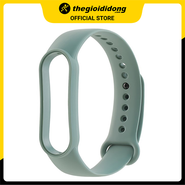 Dây nhựa TPU MVW cho Miband 5 Xanh M001-03-05