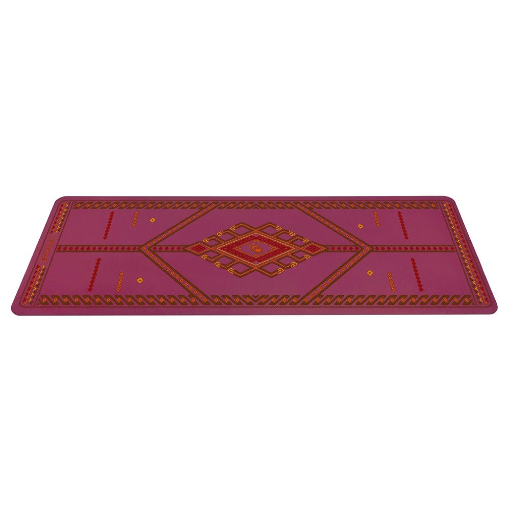 Thảm Yoga Định Tuyến Cao Su Tự Nhiên Liforme Majestic Carpet 4.2mm - Maroon Cao Cấp