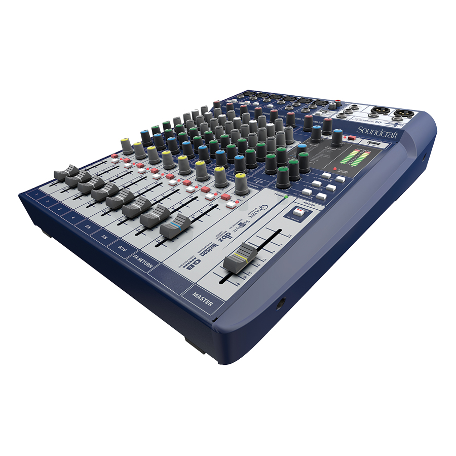 Bộ Trộn Âm Thanh Soundcraft Signature 10 EU Mixing - Hàng Chính Hãng