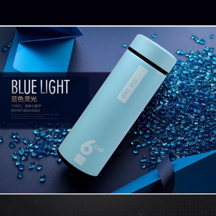 Bình nước thủy tinh có lớp nhựa chống nóng giữ nhiệt 6oup 450ml