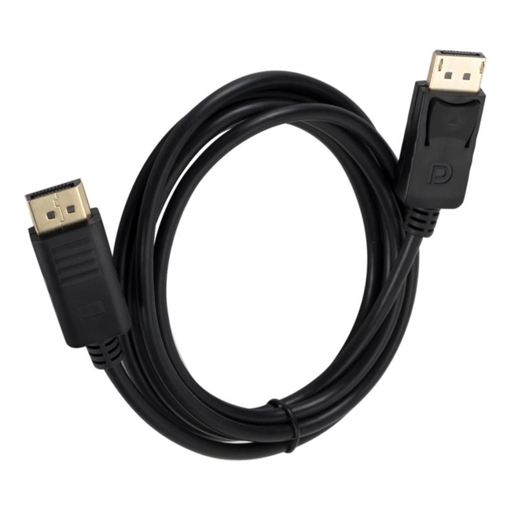 Display Connector Extension Cable Male to Male Display Connector Cable Black Cable