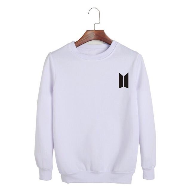 Áo nỉ sweater nam nữ logo BTS CÓ BIGSIZE ĐẾN HƠN 100kg