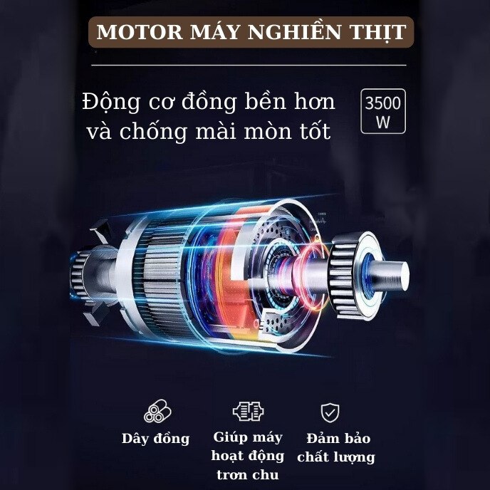 Máy xay nhồi thịt đa năng SOKANY SK-090, công suất 3200W, vừa xay thịt, vừa đùn thịt, nhồi lạp xưởng, xúc xích tại nhà - HÀNG CHÍNH HÃNG - DELIYA