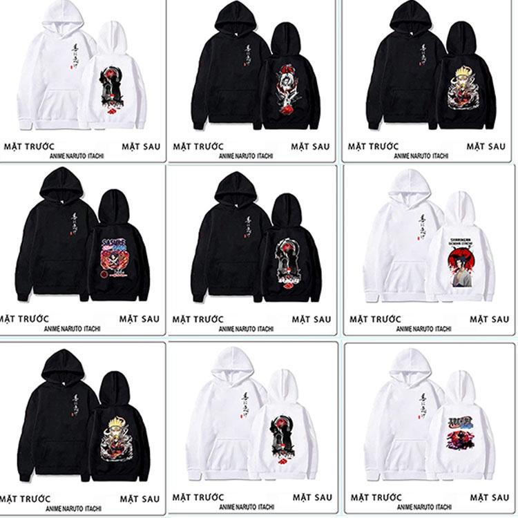 BST áo Hoodie Naruto itachi - sasuke anime manga mẫu mới đẹp mẫu mới cực chất