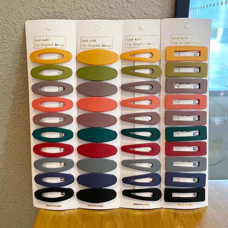 Set 10 kẹp tóc phong cách Hàn Quốc đáng yêu