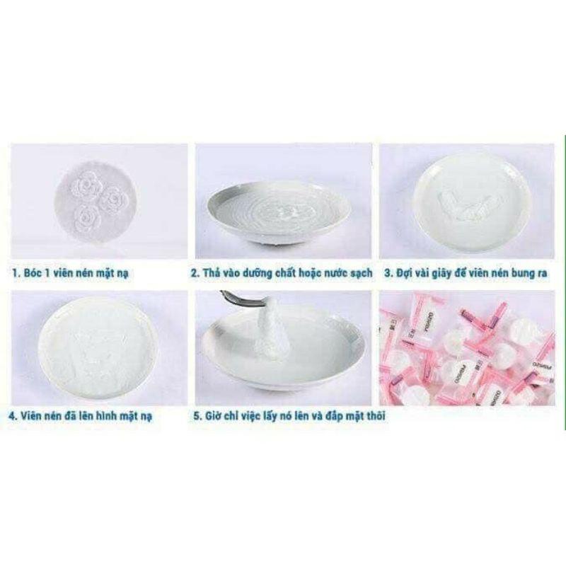 Mặt Nạ Giấy - Mặt Nạ Giấy Nén Miniso