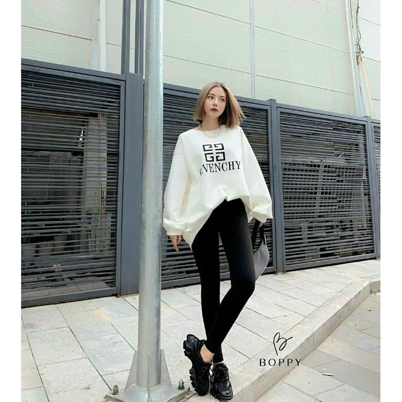QUẦN LEGGING HỘP CHANE ĐEN CHO NỮ