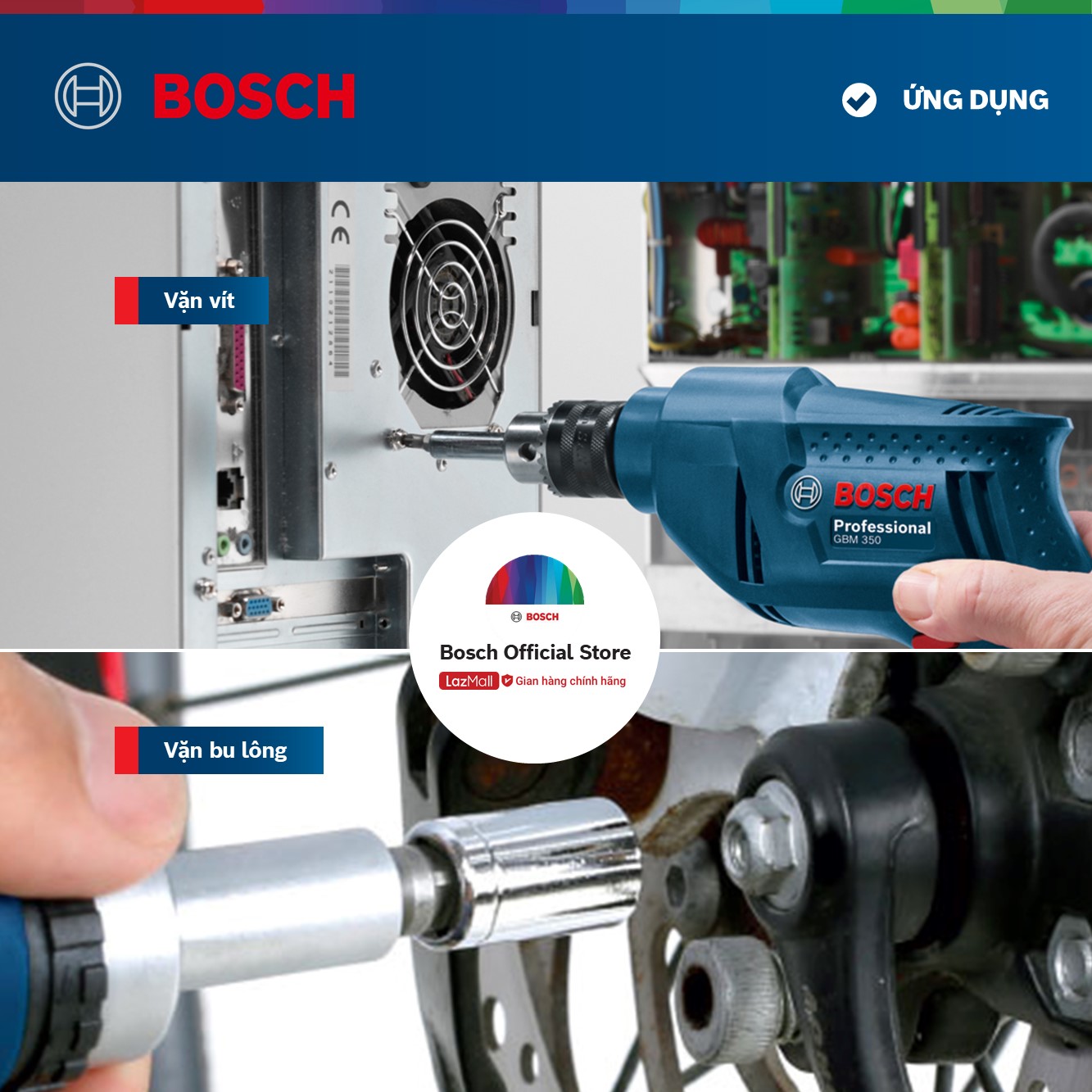 Bộ vặn vít đa năng Bosch 26 chi tiết