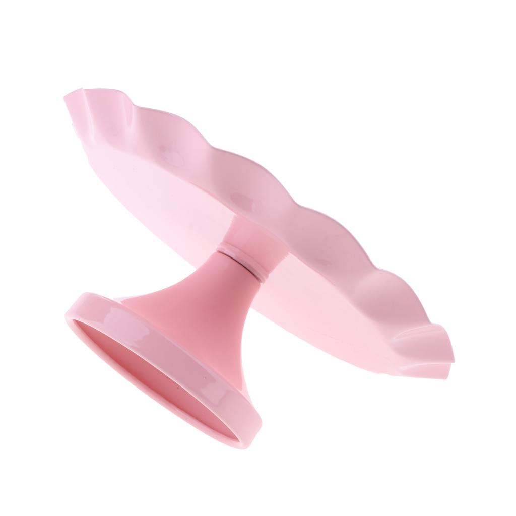 Cake Pan Dessert Table Iron Cake Stand Pink S