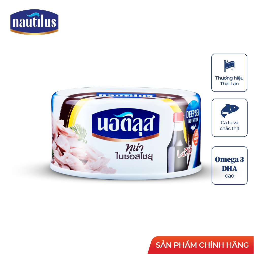 Combo 2 lon Cá Ngừ Nautilus sốt tương nhật