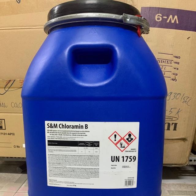 (TÚI 500GR) CHLORAMINE B DẠNG BỘT SÁT KHUẨN BỀ MẶT MÔI TRƯỜNG CỘNG HÒA SÉC KHỬ NƯỚC GIẾNG CLORAMIN B CLO BỘT