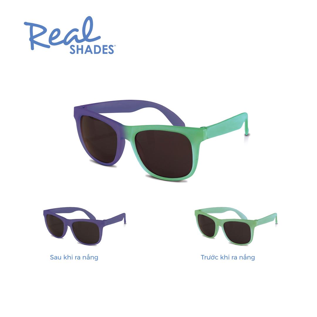 Kính Mát Trẻ Em REALSHADES Gọng Đổi Màu Green Midnight Blue 7SWIGRBL