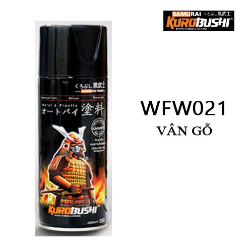 Film chuyển nước Samurai Kurobushi - VÂN GỖ WFW021