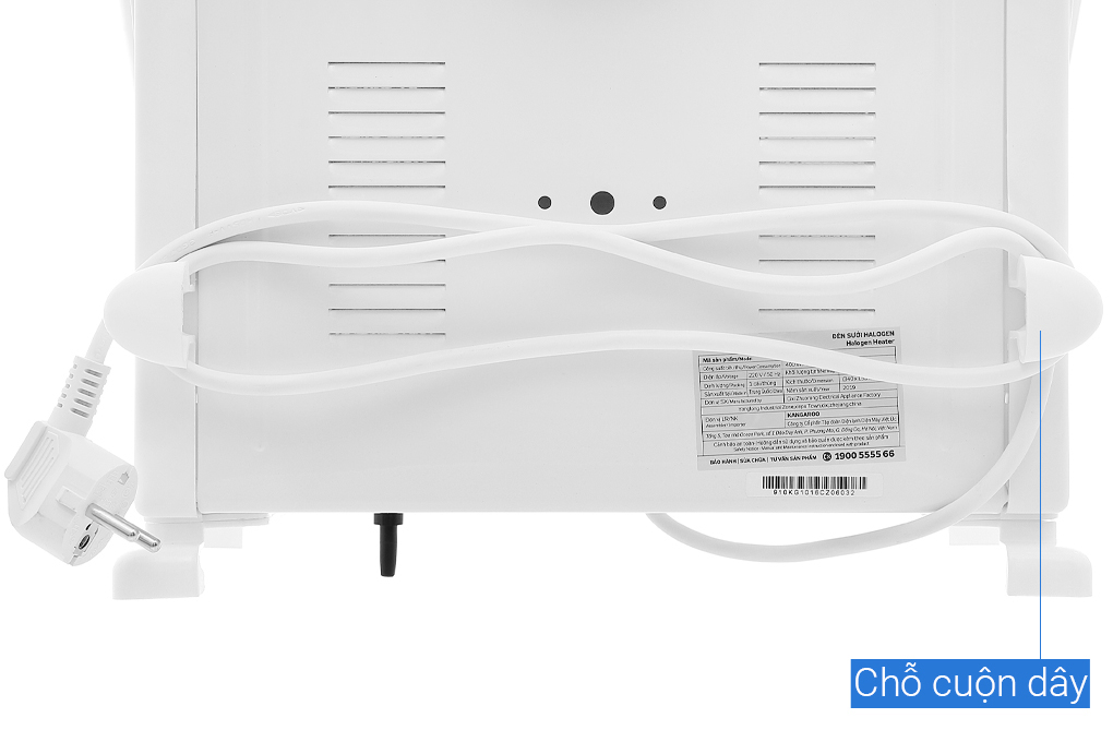 Đèn Sưởi Halogen Nhà Tắm Kangaroo KG1016C (800W) - Hàng chính hãng